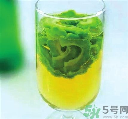 新鮮的苦瓜片能泡水喝嗎？新鮮苦瓜片泡水喝好嗎？