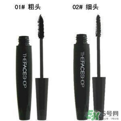 the face shop菲詩小鋪睫毛膏1號和2號哪個好用