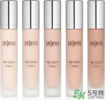 zelens粉底液色號(hào) zelens粉底液試色