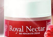 royal nectar皇家花蜜蜂毒眼霜怎么用？