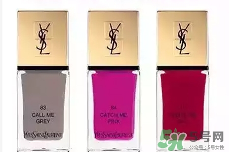 ysl2017限量春季指甲油有幾個顏色？圣羅蘭2017限量指甲油顏色有哪些？