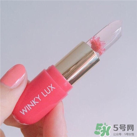 winky lux變色花瓣唇膏色號(hào) winky lux花蕊漸變唇膏試色