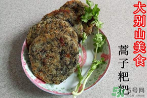 蒿子粑粑是哪里的特產？蒿子粑粑的由來