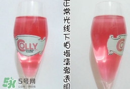 泰國colly pink膠原蛋白真假辨別對比圖