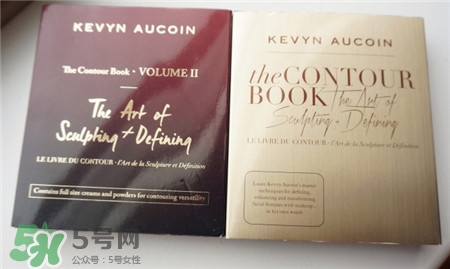 kevyn aucoin修容書(shū)一代二代區(qū)別_ka修容書(shū)對(duì)比圖