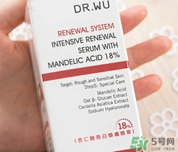 dr.wu達爾膚杏仁酸18怎么用？dr.wu杏仁酸18使用方法