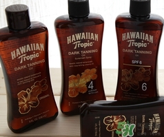 hawaiian tropic夏威夷美黑油黑鬼油怎么用？