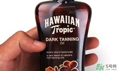 hawaiian tropic夏威夷美黑油黑鬼油怎么用？