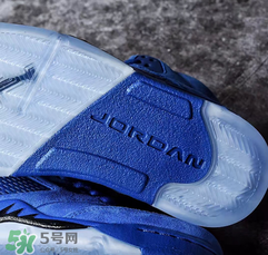 air jordan5麂皮皇家藍(lán)正品多少錢？喬丹5代藍(lán)麂皮專柜價格