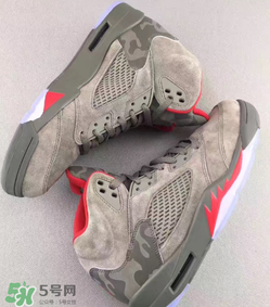 air jordan 5 camo配色正品多少錢？喬丹5代camo配色發(fā)售價(jià)格