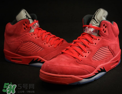 air jordan 5 red suede多少錢？喬丹5代紅色麂皮專柜價格