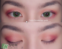 huda beauty眼影怎么畫？huda beauty眼影盤教程