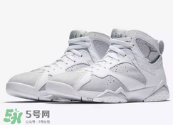 air jordan 7 pure platinum多少錢？AJ7白銀配色專柜價(jià)格