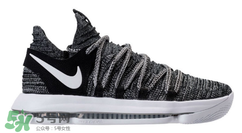 nike kd 10 oreo多少錢？耐克杜蘭特10代奧利奧配色專柜價格