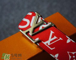 supreme與lv聯(lián)名皮帶多少錢？supreme lv聯(lián)名腰帶專柜價格