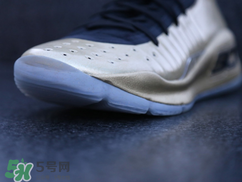 under armour curry4 parade怎么樣？庫里第四代戰(zhàn)靴金屬色細(xì)節(jié)照片