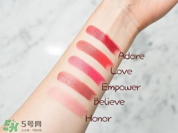 Kjaer Weis口紅怎么樣？Kjaer Weis口紅色號試色