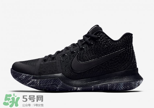 nike kyrie 3 triple black耐克歐文3代純黑配色什么時(shí)候發(fā)售？