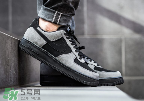 nike air force 1 low黑灰配色上腳怎么樣_好看嗎？