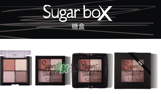 sugarbox糖盒眼影怎么樣？sugarbox糖盒眼影色號試色