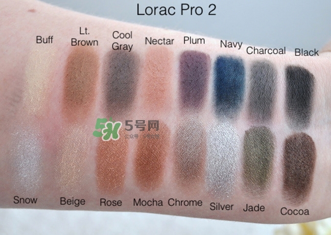 lorac pro1代2代哪個(gè)好?lorac pro1代2代試色對(duì)比