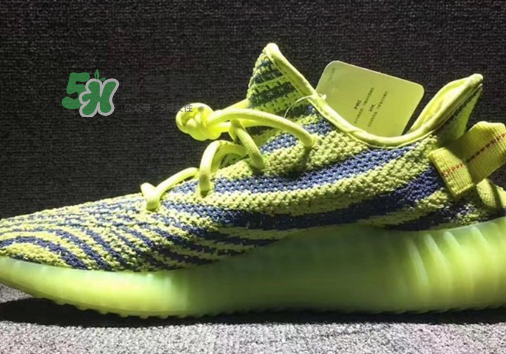 adidas yeezy boost 350 v2熒光黃椰子實(shí)物什么樣？