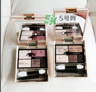 Maquillage心機(jī)眼影試色  Maquillage心機(jī)五色眼影怎么樣？