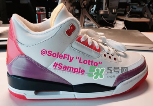 solefly與air jordan 3 lotto聯(lián)名火烈鳥球鞋在哪買？