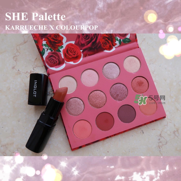 colourpop玫瑰眼影盤怎么樣_colourpop she眼影盤好用嗎