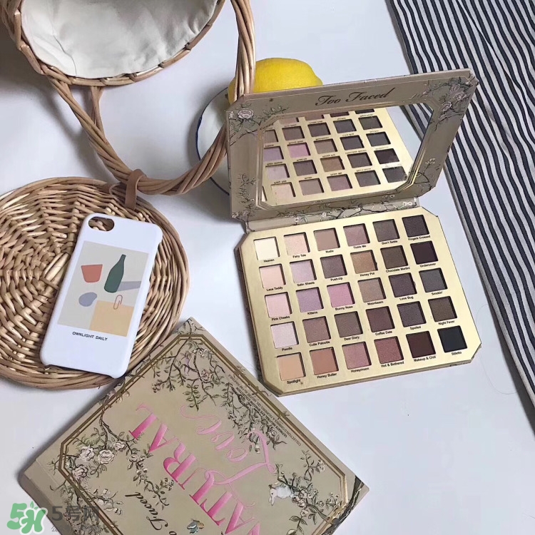 too faced30色眼影盤色號_too faced30色眼影盤試色圖