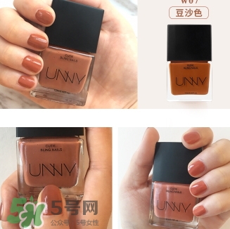 unny可撕拉指甲油怎么樣？unny可撕指甲油試色