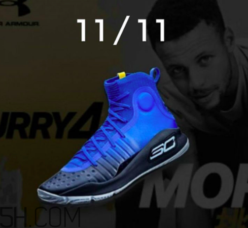 under armour curry 4藍(lán)黑配色發(fā)售時(shí)間_上腳效果