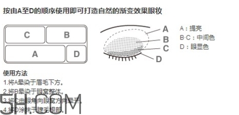 muji無印良品眼影怎么用？無印良品眼影試色