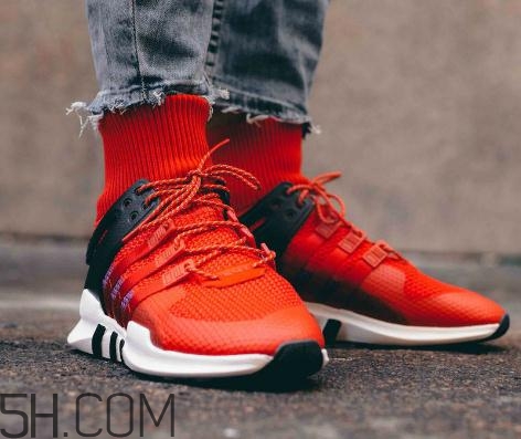 adidas eqt support adv中筒襪套款上腳效果怎么樣？