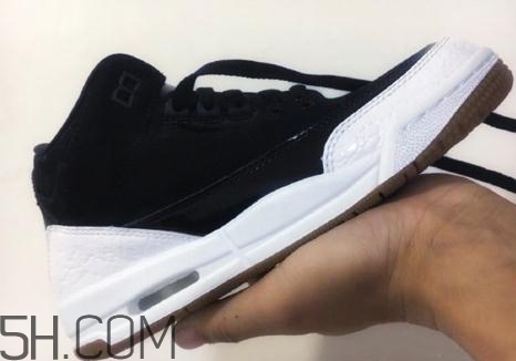 air jordan 3黑白熊貓配色會發(fā)售嗎_實(shí)物曝光