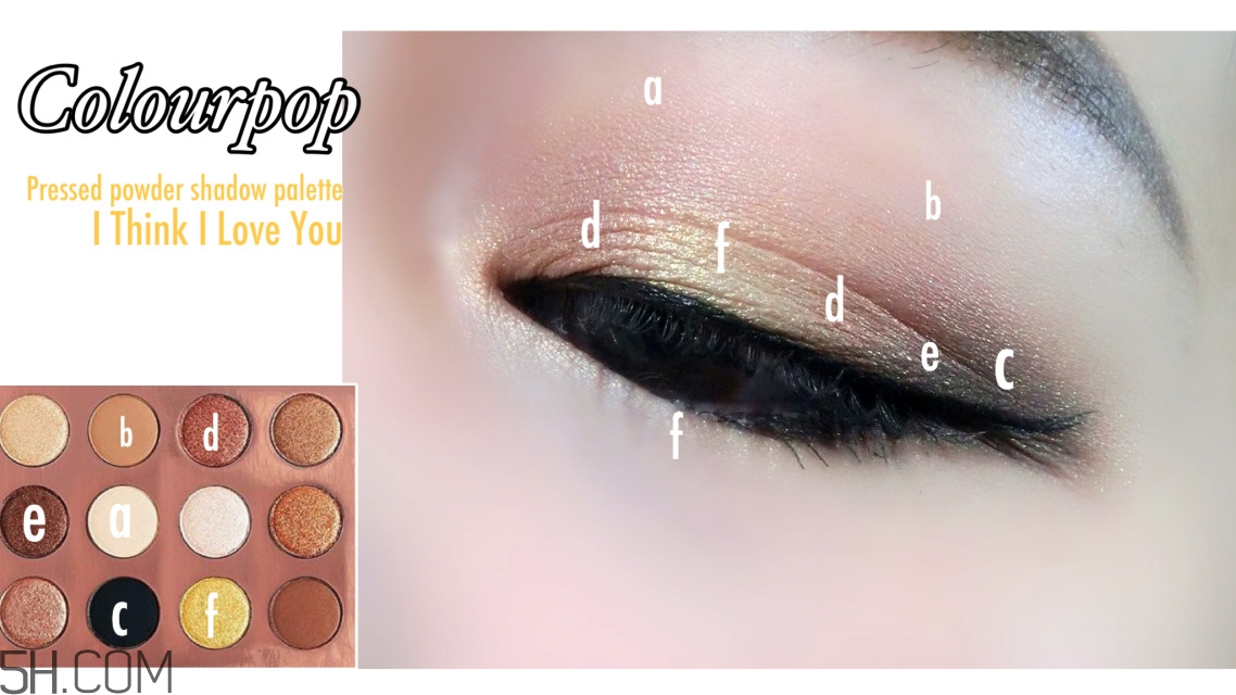 colourpop i think i love you色號(hào)試色_妝容教程