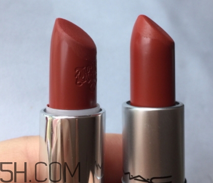 kat von d chula和mac chili一樣嗎？試色對比