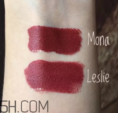 nars mona和leslie一樣嗎？nars mona和leslie試色對比