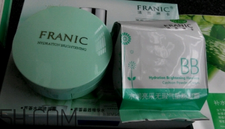 franic氣墊BB霜好不好用_franic氣墊BB霜使用心得