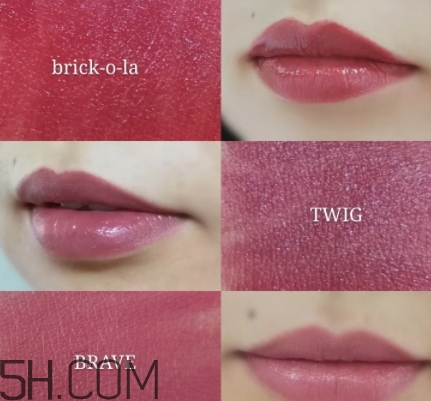 mac twig和brick o la一樣嗎？mac twig和brick o la試色對比