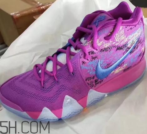 nike kyrie 4 multi color鴛鴦配色實(shí)物諜照什么樣？