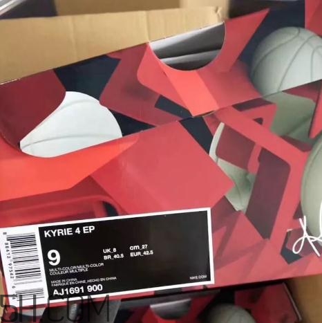 nike kyrie 4 multi color鴛鴦配色實(shí)物諜照什么樣？