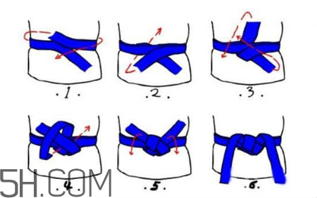 跆拳道腰帶怎么系？怎么看跆拳道等級(jí)高低？