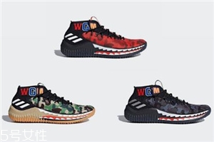 bape與adidas dame 4聯(lián)名有哪幾款_多少錢？