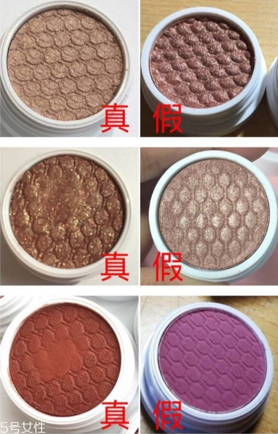 colourpop眼影真假辨別對(duì)比 colourpop眼影最全試色