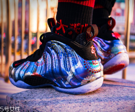 nike air foamposite one cny新年煙花噴開箱測評