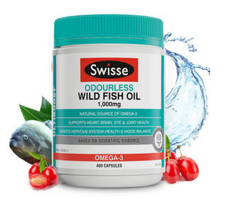 swisse魚油一天吃幾粒？一天一到兩粒