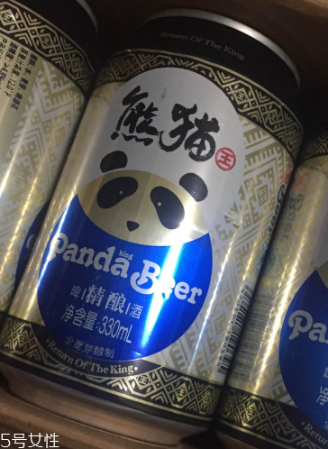 熊貓王啤酒好喝不好喝？熊貓王啤酒口味實測