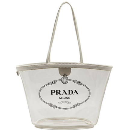 prada pvc塑料透明包多少錢？prada透明塑料包價(jià)格