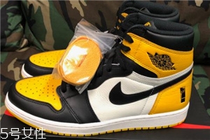 aj1黑黃腳趾會發(fā)售嗎？aj1黑黃腳趾實物曝光